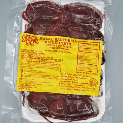 Garo's Halal Basterma Beef Sliced 12oz