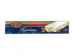 Bellino Torrone Hard Nougat with Almonds 5.3 oz