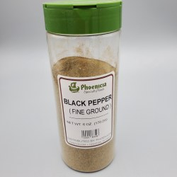 Phoenicia Fine Black Pepper 6 oz