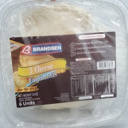 Brandsen Empanada 3 cheese 6pc