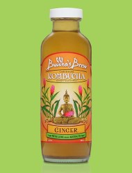 Buddha's Brew Kombucha Ginger Flavor 16oz