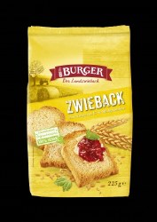 Burger Zweiback Toast 225g