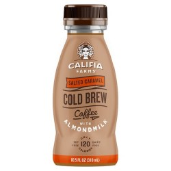 Califia Cold Brew Coffee with Almond Milk and Salted Caramel 10.5oz