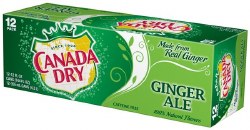 Canada Dry Ginger Ale 12oz 12 Pack