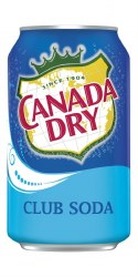 Canada Dry Club Soda 12oz