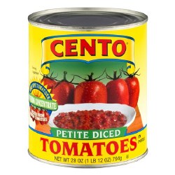 Cento Petit Diced Tomato 28oz