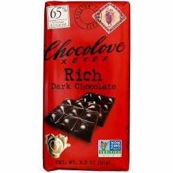 Chocolove Rich Dark Chocolate 65% 3.2 oz