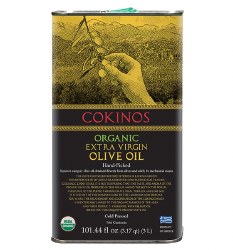 Cokinos Extra Virgin Olive Oil Organic 3lt