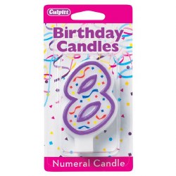 Culpitt Birthday Candle #8