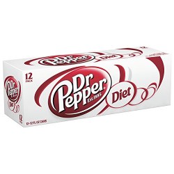 Dr. Pepper Diet 12 pack cans