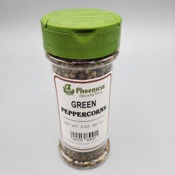 Phoenicia Green Peppercorns 3 oz