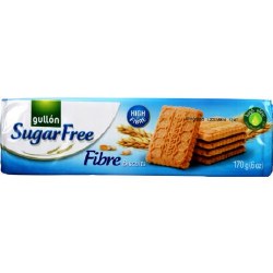 Gullon Fiber Cookies Sugar Free 170g