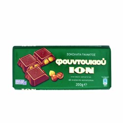 Ion Chocolate Bar with Hazelnuts 200g