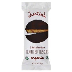 Justins Dark Chocolate Peanut Butter Cups 1.4o