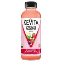 Kevita Strawberry Coconut Acai Drink 16oz