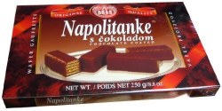 Kras Napolitanke Chocolate Covered Wafer 250gr