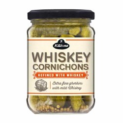 Kuhne Whiskey Cornichons 12.5oz