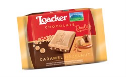 Loacker Chocolate Bar Caramel Hazelnut 50g
