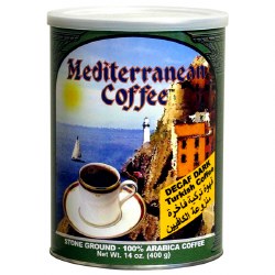 Mediterranean Coffee Decaf Turkish Blend 14oz