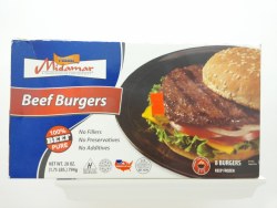 Midamar Beef Burgers Halal 28oz
