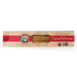 Montebello Pasta Spinach Fettucine Organic 12oz