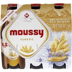 Moussy Classic Non Alcoholic Malt Drink 6pack