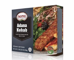 Nema Adana Kabob Beef And Lamb Halal 2lb