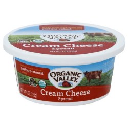 Organic Valley Cream Cheese Spread 8oz