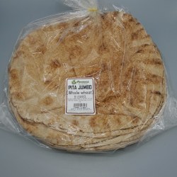 Phoenicia Pita Bread Jumbo Whole Wheat 6 pc