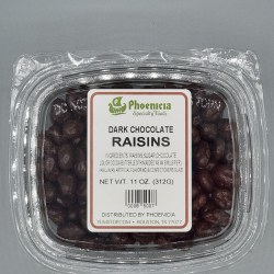 Phoenicia Dark Chocolate Covered Raisins 11 oz