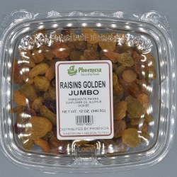 Phoenicia Golden Jumbo Raisins 12 oz