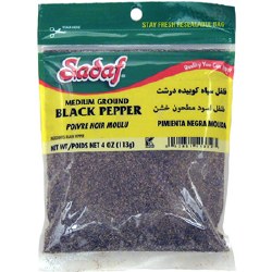 Sadaf Black Pepper Table Ground 4oz