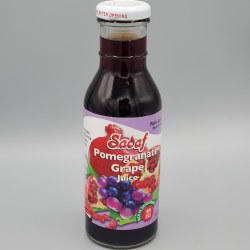 Sadaf Pomegranate & Grape Juice 12 oz