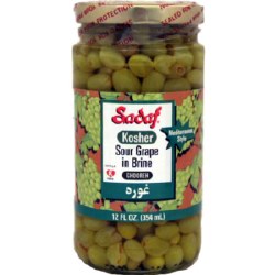 Sadaf Sour Grape Pickled Kosher 12oz