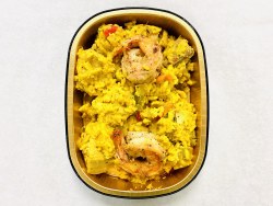 Phoenicia Seafood Paella Meal