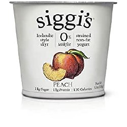 Siggi's Yogurt Peach 5.3oz