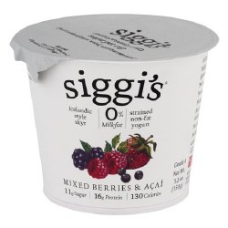 Siggi's Yogurt Mixed Berries Acai 5.3oz