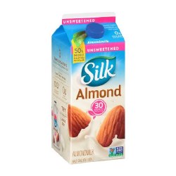 Silk Almond Milk Unsweetened 64oz