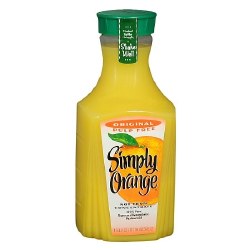 Simply Orange Juice Original No Pulp 52oz