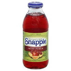 Snapple Fruit Punch Drink