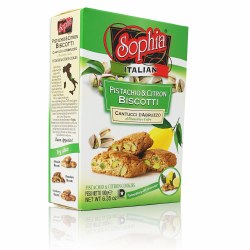 Sophia Biscotti Pistachio Lemon 6.3oz