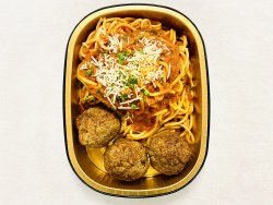 Phoenicia Spaghetti with Meatballs Meal