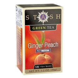 Stash Ginger Peach Matcha Green Tea 18 Bags