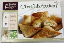 The Fillo Factory Tyropita Feta Cheese Appetizer 12oz