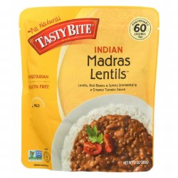 Tasty Bite Madras Lentils Gluten Free 10oz