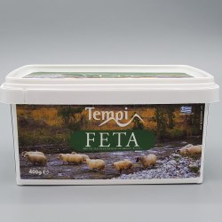 Tempi Greek Feta Cheese Tub 400g