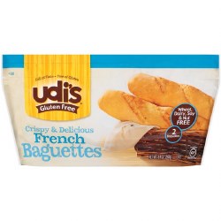 Udi's French Baguettes Gluten Free 2 pack (8.4 oz)