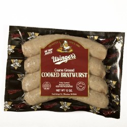 Usinger Coarse Bratwurst 12 oz