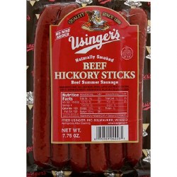 Usinger Beef Hickory Sticks 7.75 oz