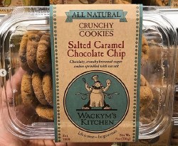 Wackym's Salted Caramel & Chocolate Chip Cookies 8 oz